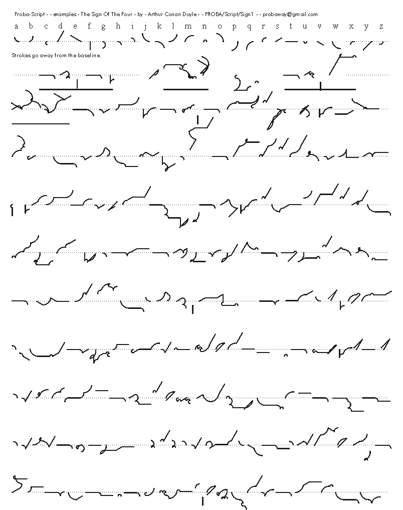 a-shorthand-alphabet-script-quick-writing-system